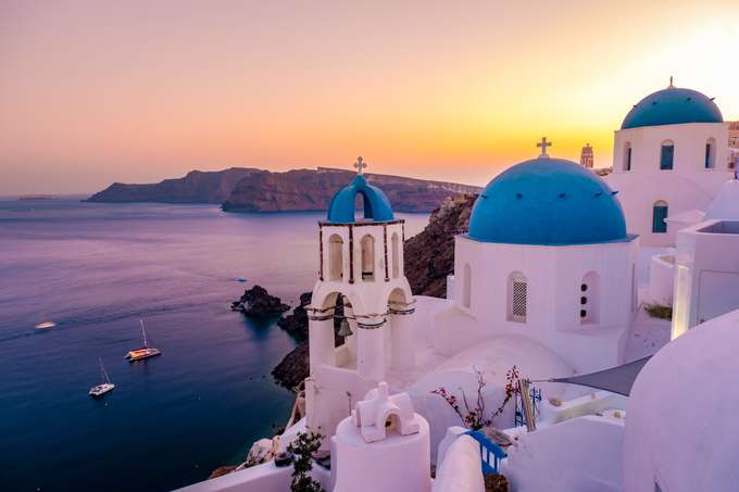 Santorini Caldera Sunset Sailing Cruise