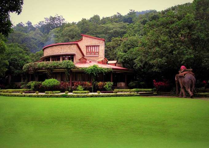 Surrounded by lush greenery, the resort offers a pleasant ambiance 
