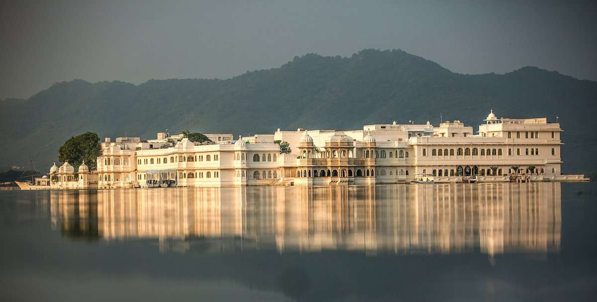 Outside view of Taj Lake Palace