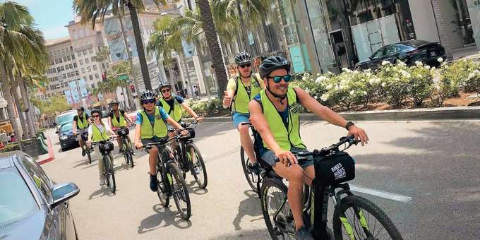 Movie Star Homes & LA Sightseeing on eBike