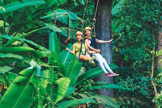 Flying Hanuman Ziplining in Phuket Image