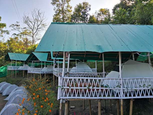 Rejuvenate your soul with bamboo cabin tent camping bliss