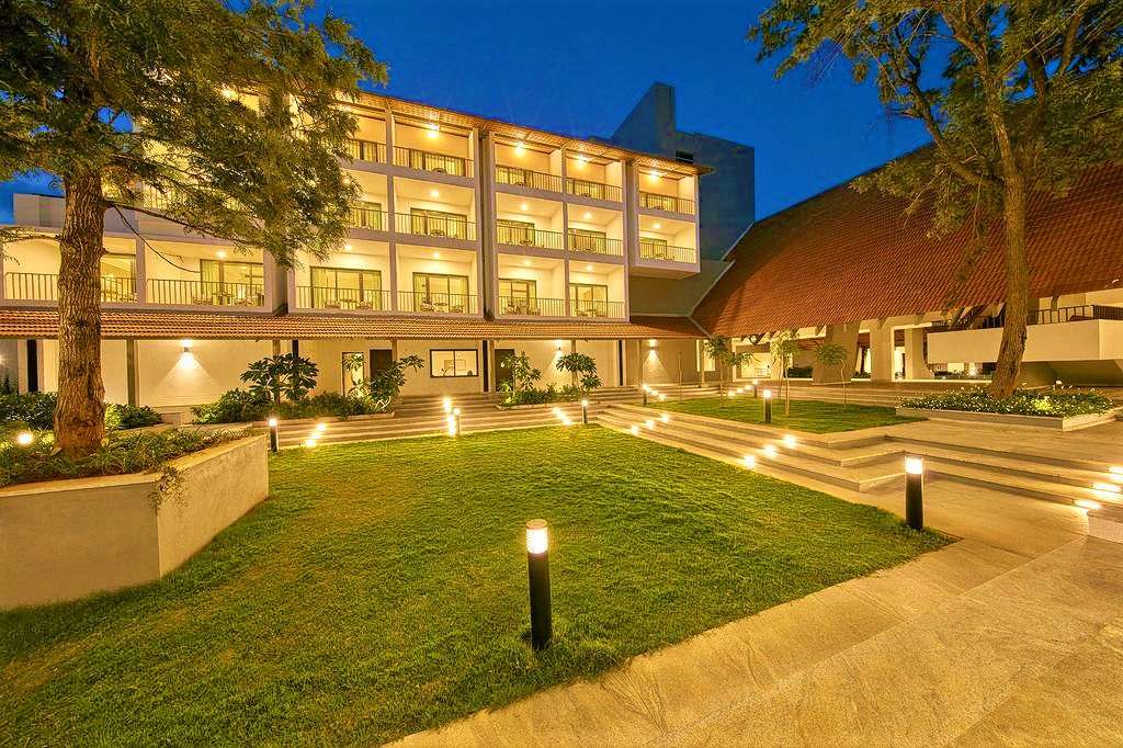 Exterior view of the resort