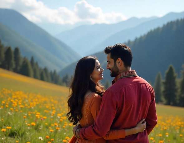 Couple Photoshoot in Gulmarg