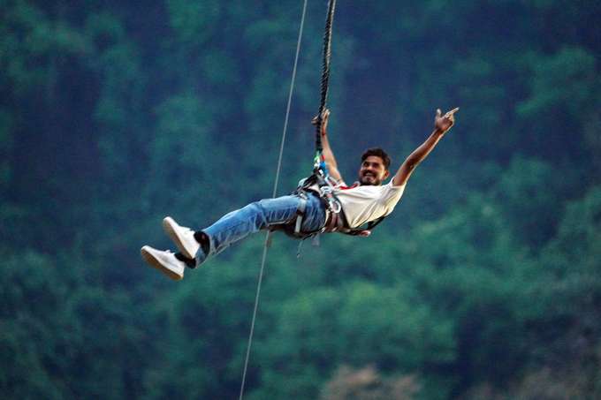 Unleash your bold side with an epic bungee jump