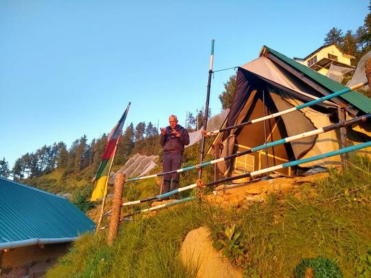 Mountain View Camping In Narkanda Image