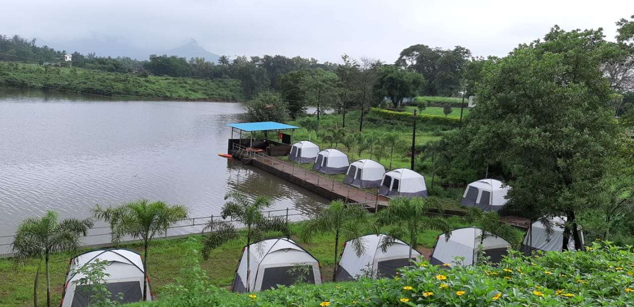 Karjat Lakeside Camping Image