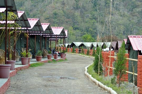 River Side Camping in Rishikesh with Rafting Image