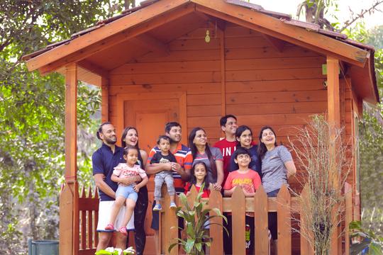 Camping Amidst Lush Greenery In Sakleshpur Image