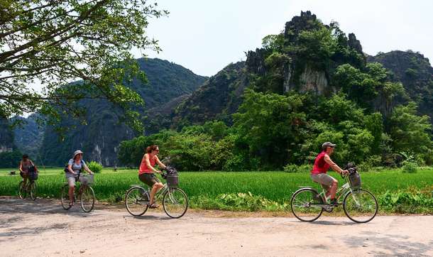 Cycling to Bich Dong, Ninh Binh