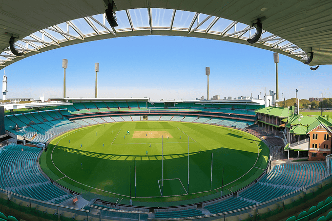Witness a historic match at the Sydney Cricket Ground