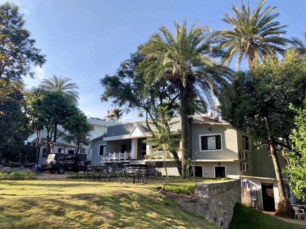 Exterior view of the resort