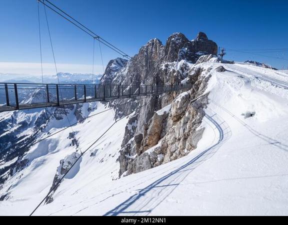 Suspension Bridge Dachstein Glacier