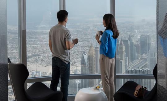 Aya universe & Burj khalifa Non-Prime Cafe Combo Image