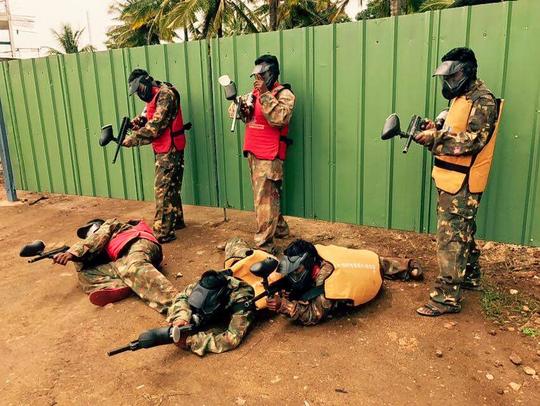 Go Karting In Bangalore With Paintball Image