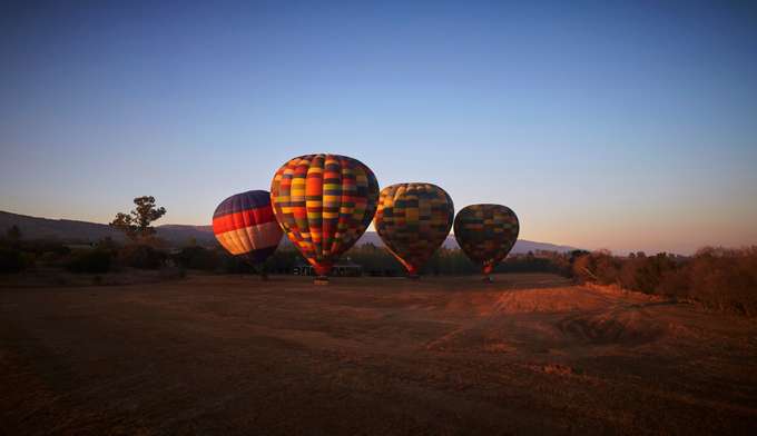 Hot Air Balloon Safari in Bandhavgarh