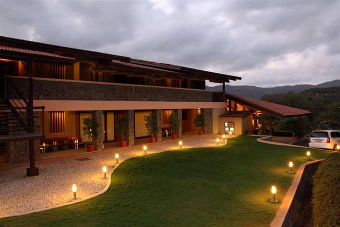 Exterior view of the resort