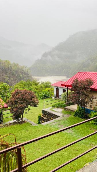 Riverside Camping in Rishikesh Image