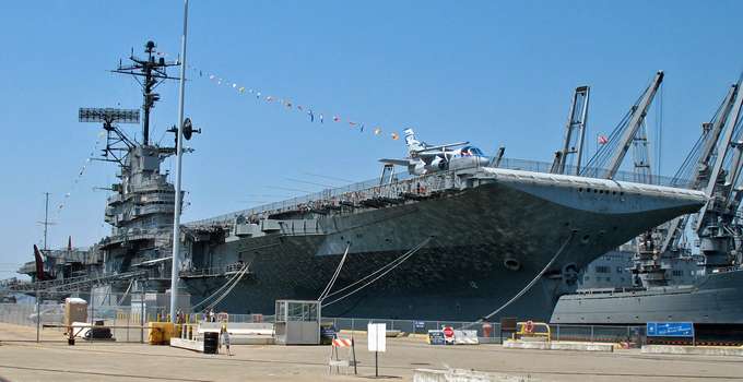 Welcome to the USS Hornet Sea, Air and Space Museum