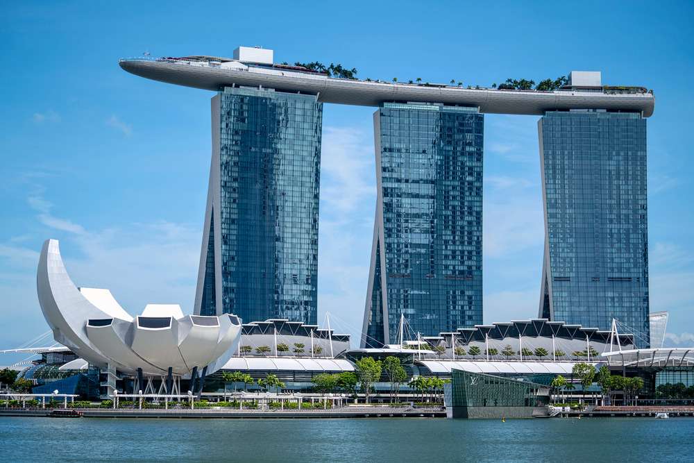 Views of Marina Bay Sands SkyPark, Singapore