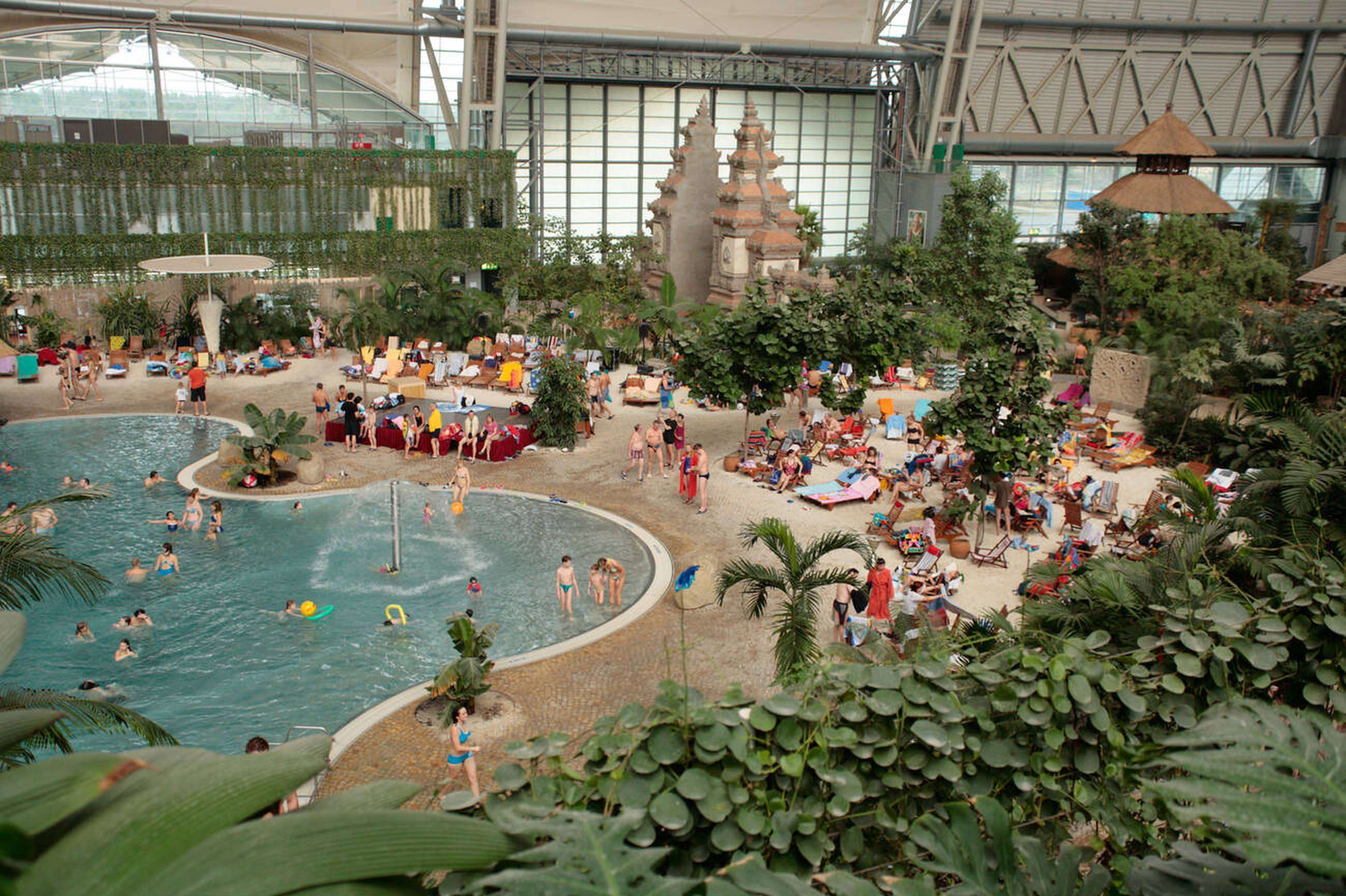 Visit Tropical Islands where swimming, relaxation, and fun meet all in one place