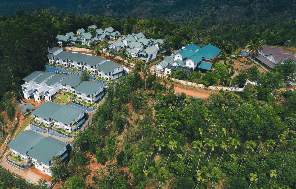 Aeriel VIew of the property