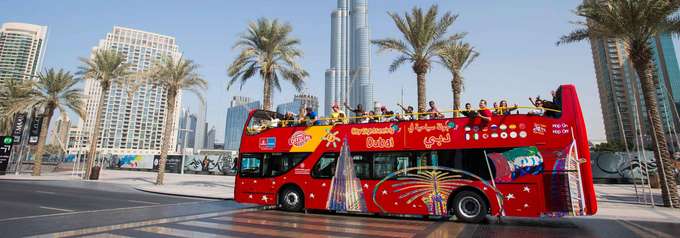 Hop On Hop Off Bus Tour in Dubai