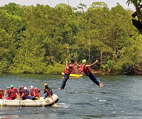 Zipline In Dandeli Image