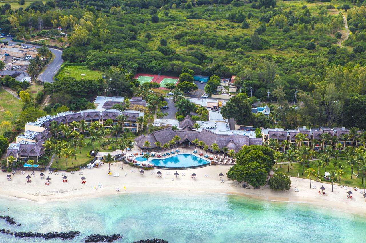 Aerial View of the stunning Sands Resort and Spa, Mauritius