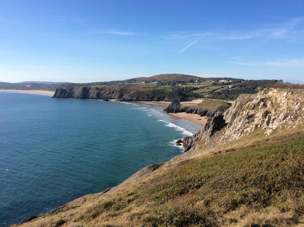 Three Cliffs Bay
