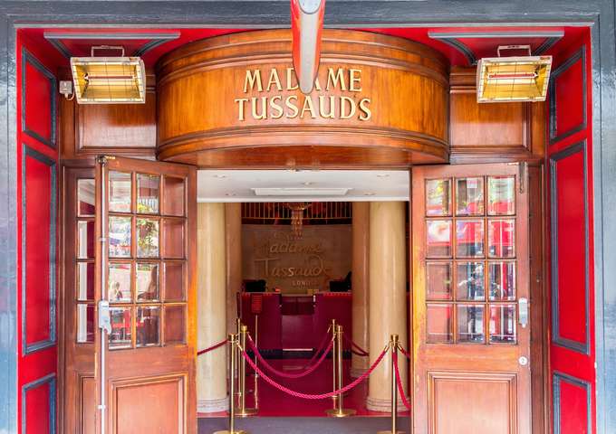 Madame Tussauds entrance