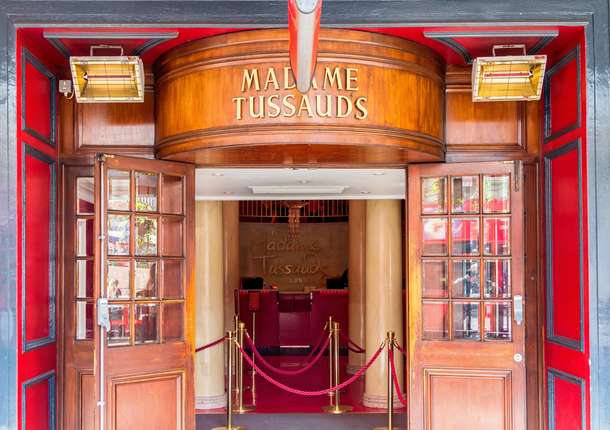 Madame Tussauds entrance