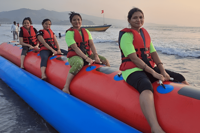 Go for a banana boat ride in Pune