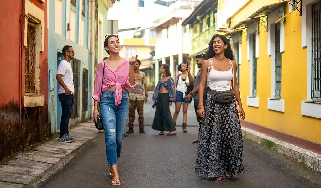 Embark on a 2-hour guided walking tour in the Fontainhas, Goa
