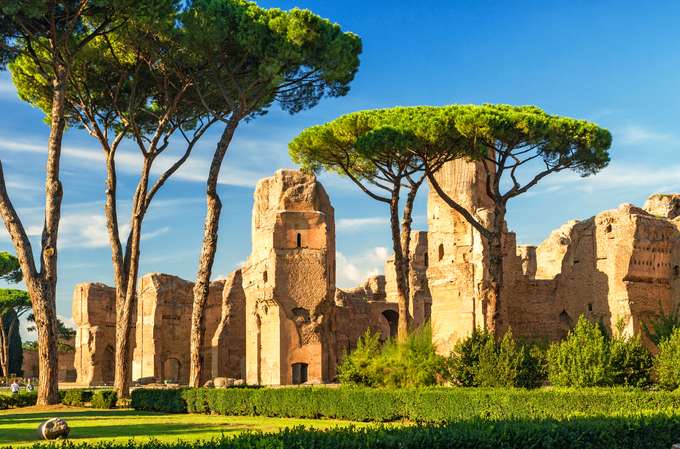 Explore some of the Rome's best historic structures which are well preserved 