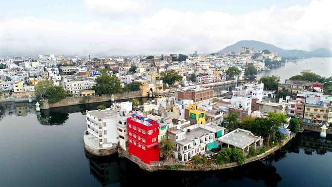Aerial View of Property