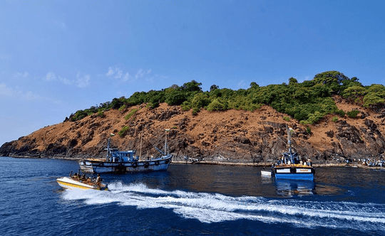 Snorkelling And Bat Island Trip In Goa Image