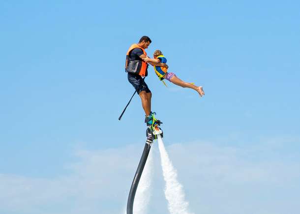 Flyboarding in Bali