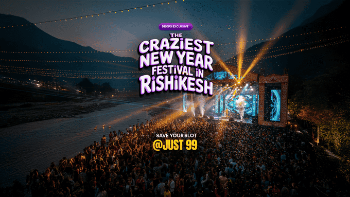 New Year Festival at Mountain Whispers | Riverside Party & Rafting Thrill in Rishikesh