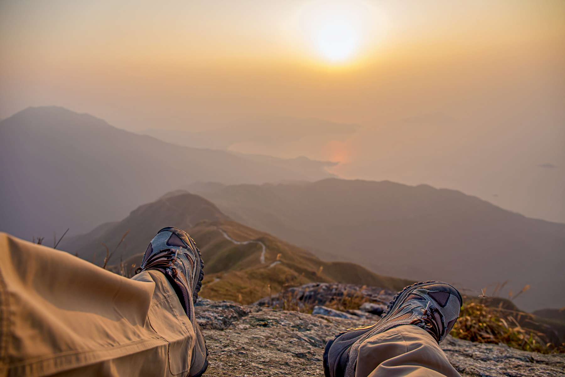 Lantau Peak Sunrise Hiking Tour Image