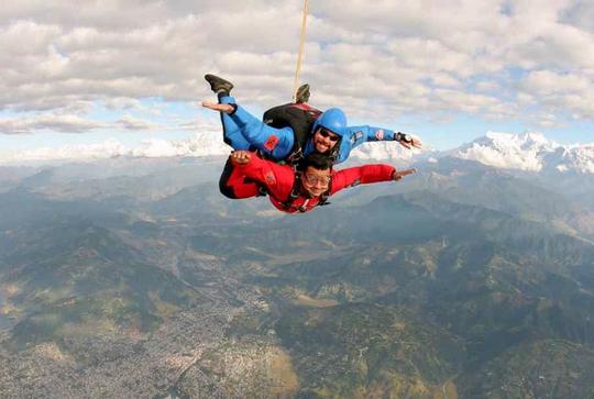 Skydiving In Mysore Image