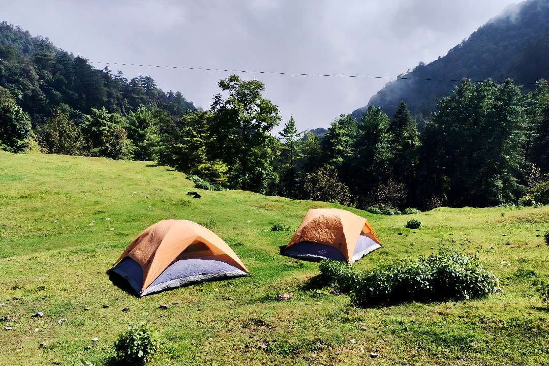 Experience 2 days and 1 night of unforgettable camping in Mussoorie hills