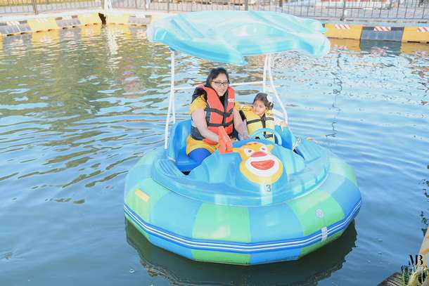 Enjoy bumper boat ride in Bharatpur 