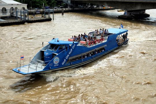 Hop-On-Hop-Off Sightseeing Boat Image