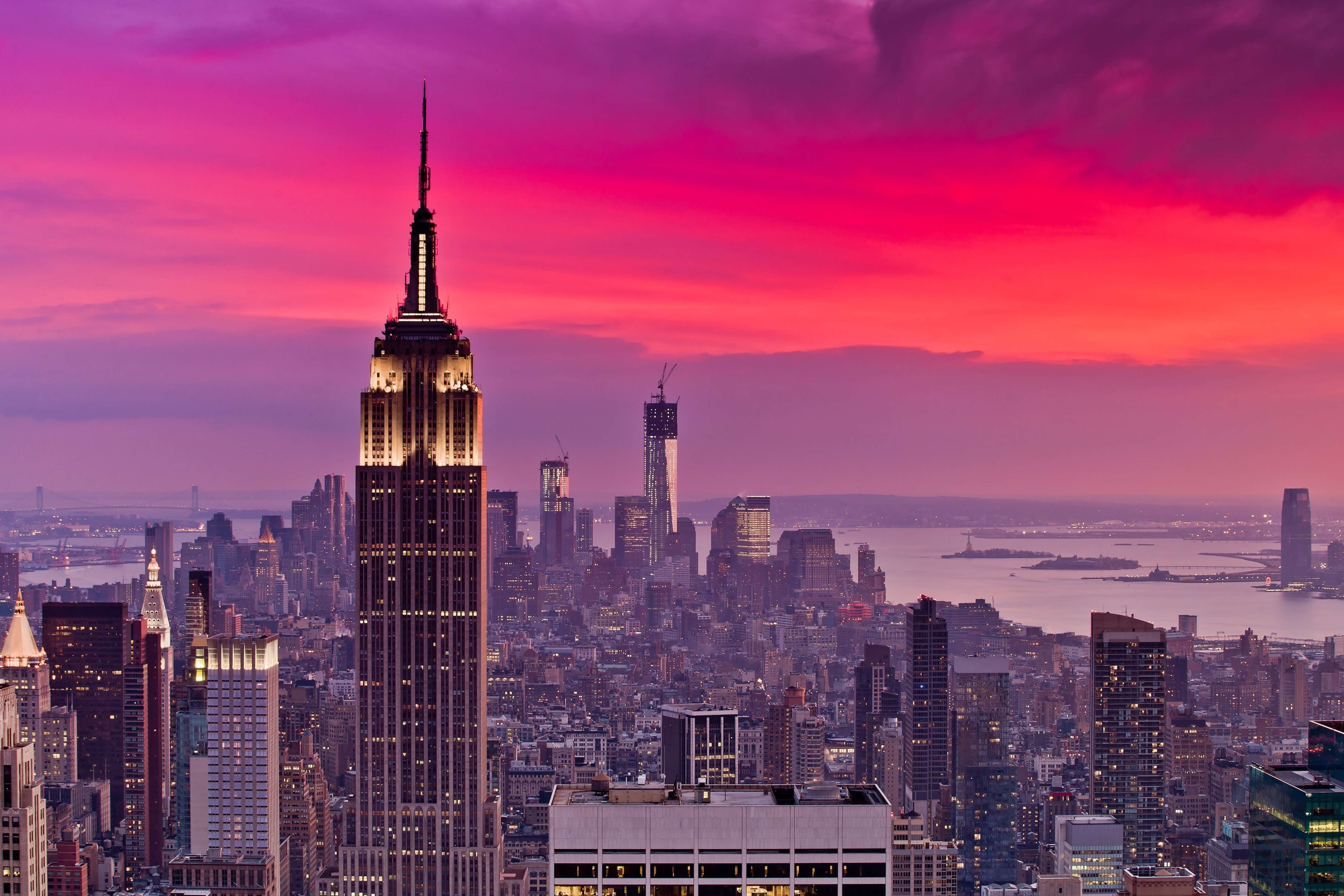 Admire the Empire State Building offering unmatched views from its iconic observation deck