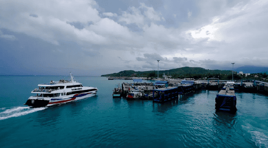 Koh Samui To Koh Phangan By Ferry Image