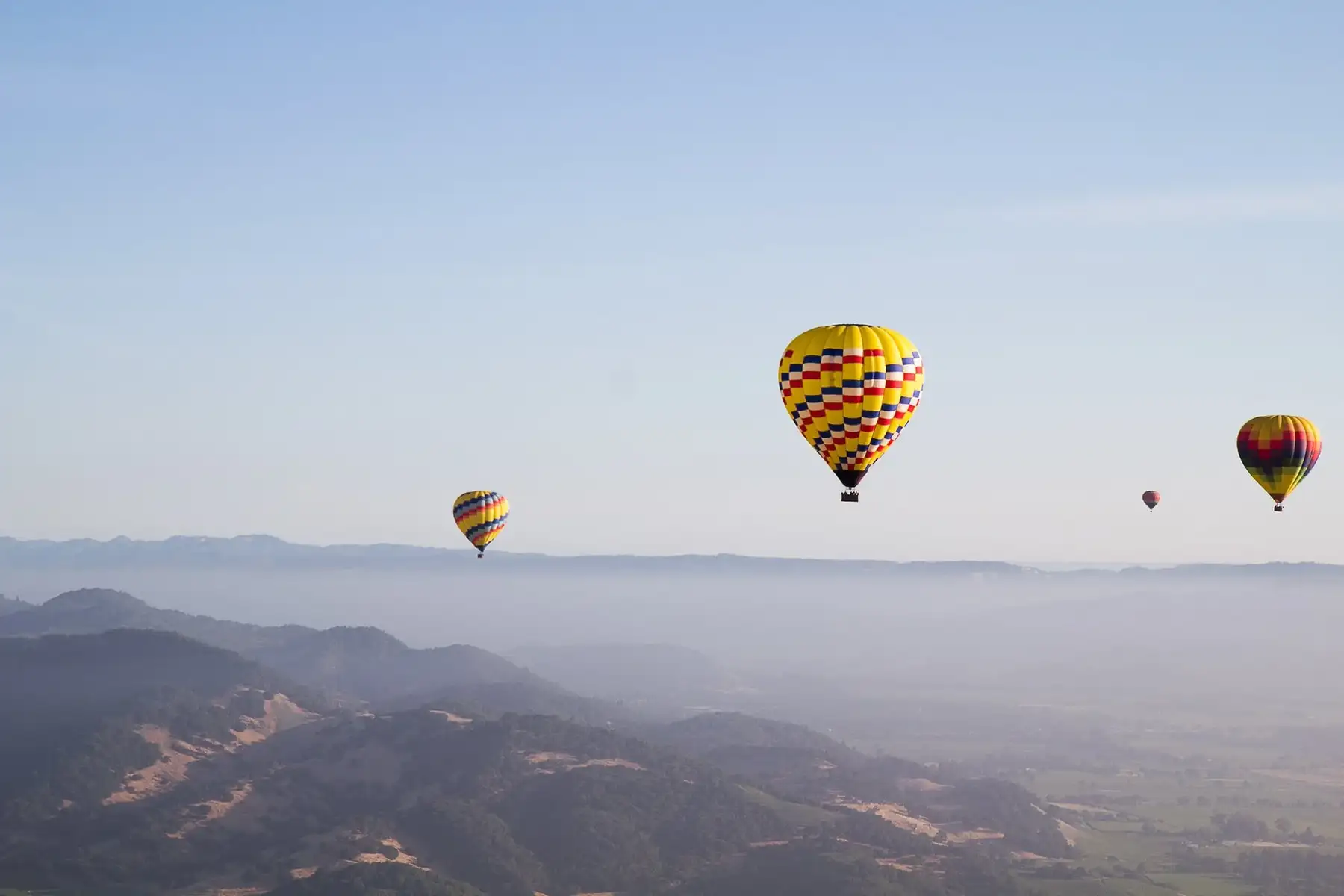 Napa Valley Hot Air Balloon Tour Image