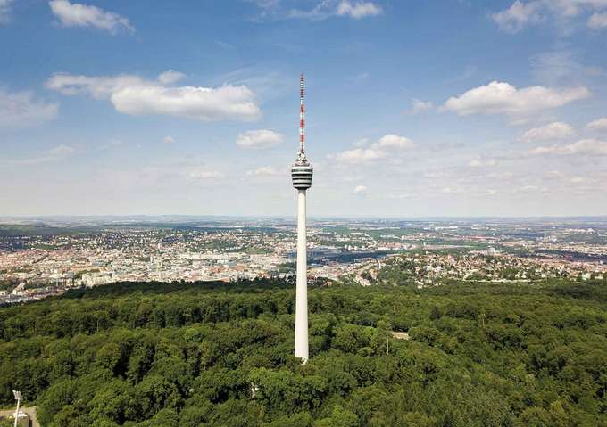 Visit 216.76 meter tall TV Tower, Stuttgart and enjoy the view