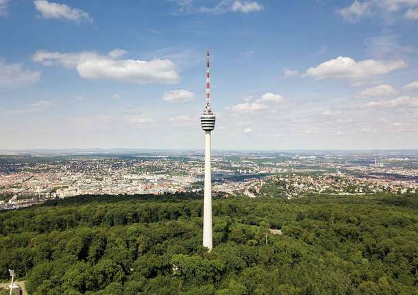 Visit 216.76 meter tall TV Tower, Stuttgart and enjoy the view