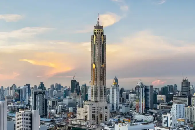 Visit the astonishing Baiyoke Sky Hotel